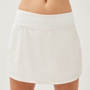 *NWT* Outdoor Voices Hudson 4" Skort Shorts Pocket White Size XXXL